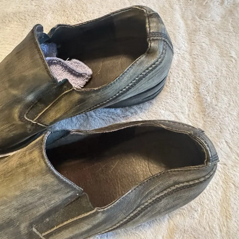 Bronx gray leather